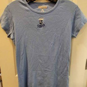 Kansas City Royals MLB Light Blue T-shirt Size Large